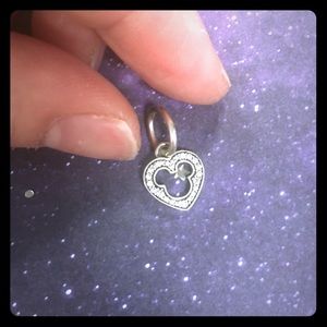 Pandora Mickey Mouse Sparkling Silhouette Charm